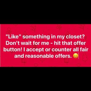 Likes 👍🏼 and Offers 💲